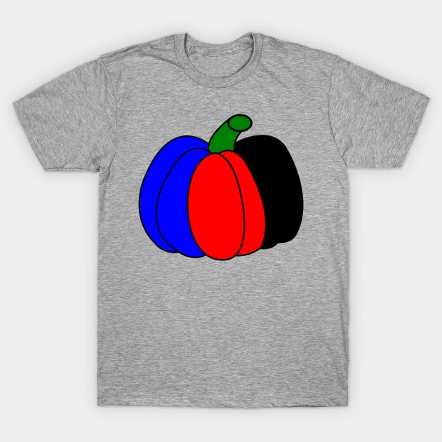 Pride Pumpkin T-Shirt by traditionation